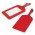 Aero Luggage Tag - Red
