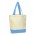 Sedona Canvas Tote Bag - Royal Blue/Natural