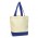 Sedona Canvas Tote Bag - Black/Natural