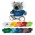 Koala Plush Toy - Koala: White/Grey