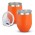 Cordia Vacuum Cup - Powder Coated - Orange