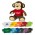 Monkey Plush Toy - Monkey: Brown/Cream