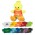 Duck Plush Toy - Duck: Yellow/Orange