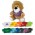 Lion Plush Toy - Lion: Light Brown/White