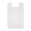 Dual Silicone Phone Wallet - White
