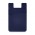 Dual Silicone Phone Wallet - Navy