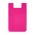 Dual Silicone Phone Wallet - Pink