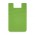 Dual Silicone Phone Wallet - Bright Green