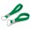 Silicone Key Ring - Debossed - Dark Green