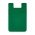 Dual Silicone Phone Wallet - Full Colour - Dark Green