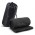 Glasgow Fleece Blanket in Carry Bag - Black