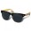 Maverick Sunglasses - Bamboo - Sunglasses: Black