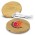Vita Bamboo Wireless Charger - Round - Natural