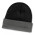 Everest Two Toned Beanie - Black/Grey