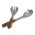 Keepsake Salad Servers - Natural
