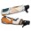 Full Colour Compact Umbrella - White