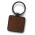 Santo Key Ring - Square - Gunmetal/Dark