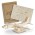 BRANDCRAFT Jet Plane Wooden Model - Natural