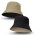 Reversible Ripstop Bucket Hat - Black/Taupe