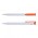 Recycled Plastic Pen - White/Red