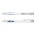 Panama Grip Pen - White Barrel - White/Royal Blue