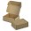 Die Cut Box with Locking Lid - 125x97x47mm - Natural/Natural