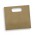 Medium Die Cut Paper Bag Landscape - White