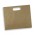Large Die Cut Paper Bag Landscape - White