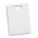 Large Die Cut Paper Bag Portrait - Black