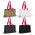 Small Ribbon Handle Paper Bag - Black