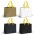 Medium Ribbon Handle Paper Bag - White