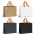 Large Ribbon Handle Paper Bag - Navy
