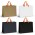 Extra Large Ribbon Handle Paper Bag - Navy