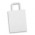 Medium Flat Handle Paper Bag Portrait - Black