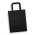 Medium Flat Handle Paper Bag Portrait - Black