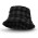 Fiordland Bucket Hat - Black/Grey