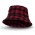 Fiordland Bucket Hat - Black/Red