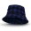 Fiordland Bucket Hat - Black/Royal Blue