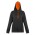 TRENDSWEAR Studio Contrast Unisex Hoodie - Black/Orange