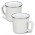 Bendigo Matte Enamel Mug - White
