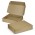 Die Cut Box with Locking Lid - 465x320x120mm - Natural/Natural