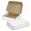 Die Cut Box with Locking Lid - 465x320x120mm - White/Natural
