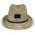 Antonio Fedora Hat - Navy