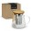 NATURA Azzurra Teapot - Clear/Natural