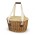 Keepsake Picnic Cooler Basket - Natural