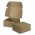 Die Cut Box with Locking Lid - 167x167x83mm - Natural/Natural