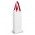 Wine Ribbon Handle Paper Bag - Full Colour - Bag - White