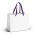 Medium Ribbon Handle Paper Bag - Full Colour - Bag - White