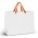 Extra Large Ribbon Handle Paper Bag - Full Colour - Bag - White