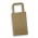 Small Flat Handle Paper Bag Portrait - White
